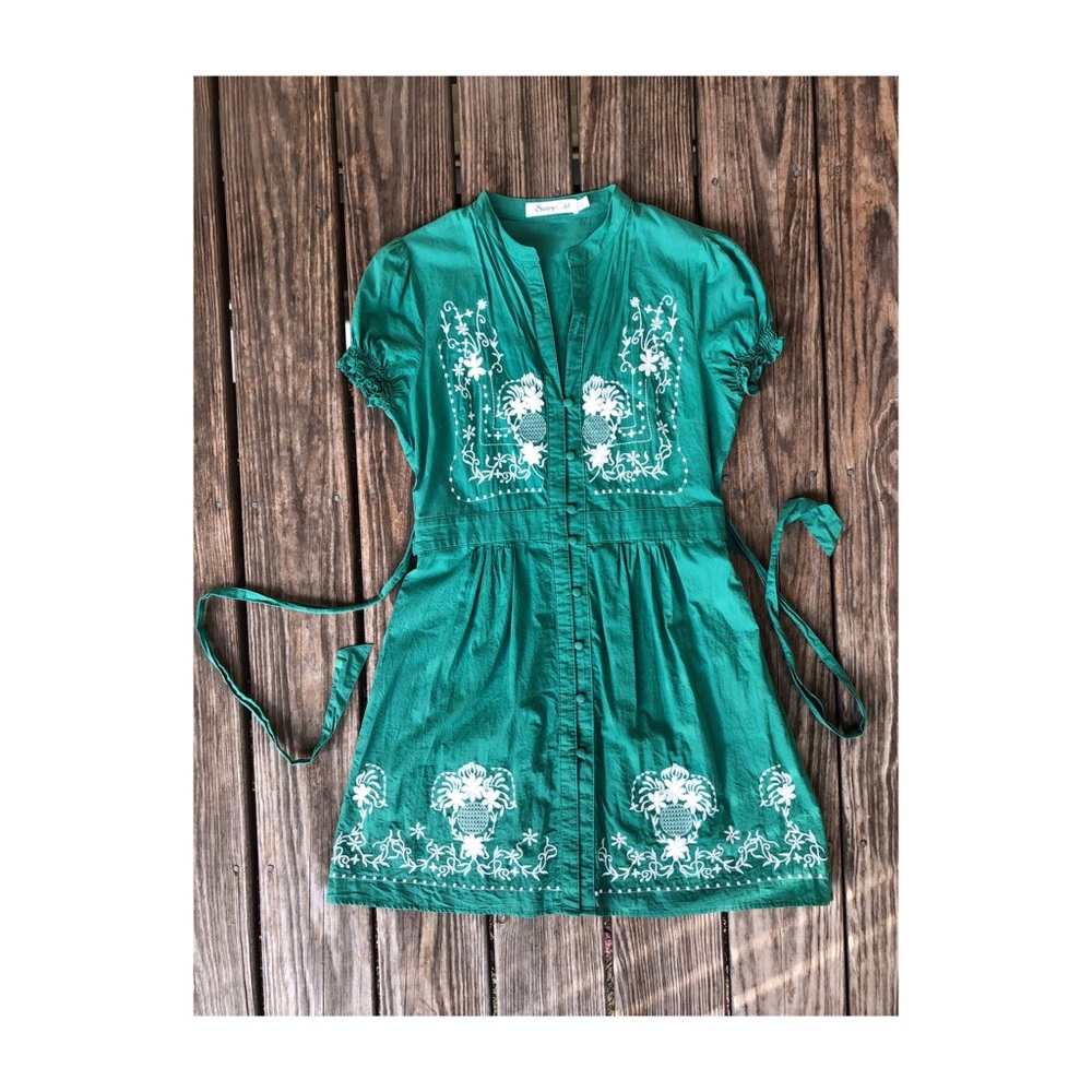 Modcloth Needle Work It Out Dress - Sunny Girl